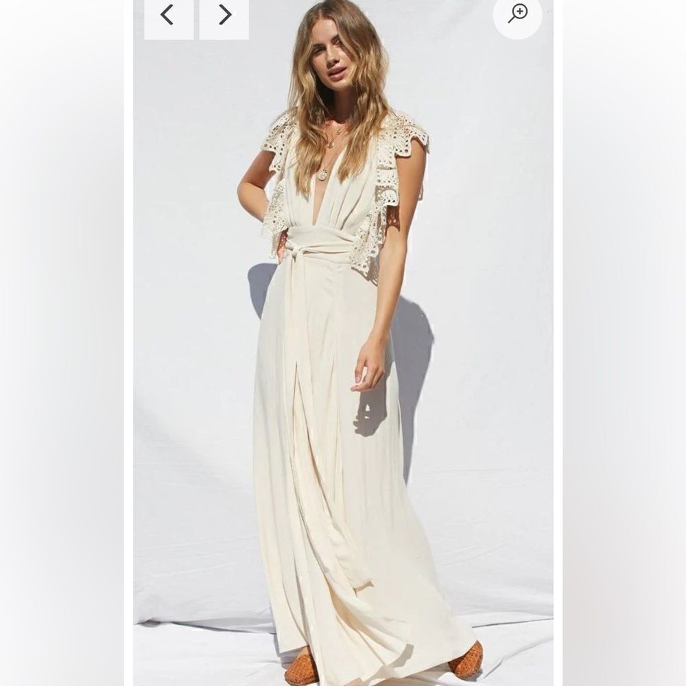 Jen’s pirate booty poppy wrap dress.
